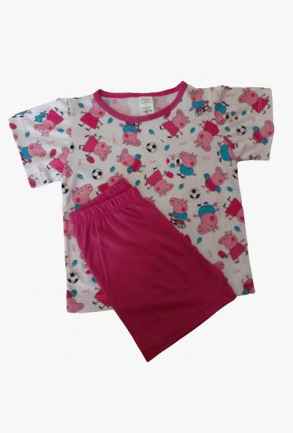 Pijama Infantil Estampa Peppa Pig - HARM Pijamas