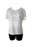 Pijama Manga Curta Com Bermuda - Atacado HARM Pijamas