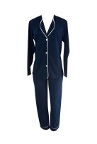 Pijama Feminino Inverno Azul Marinho - Atacado HARM Pijamas